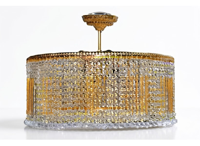 Lámpara de techo de lujo Lustre Lámpara de araña Lámpara de techo Lámparas Oro Iluminación