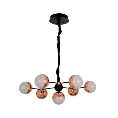 Lámpara de techo redonda moderna Lámpara de techo de lujo Candelabro Araña ornamental.