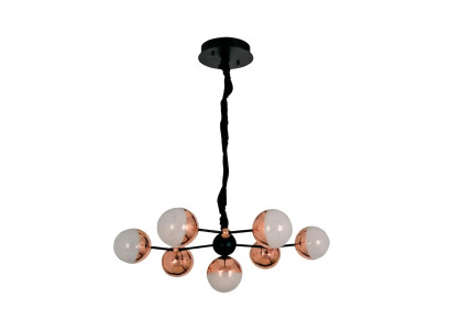 Lámpara de techo redonda moderna Lámpara de techo de lujo Candelabro Araña ornamental.
