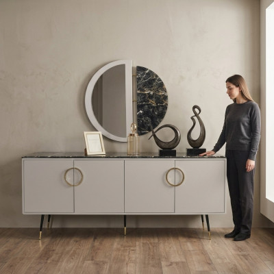 Aparador cómodas muebles rtv armario de la sala estante cómoda soporte de tv madera.