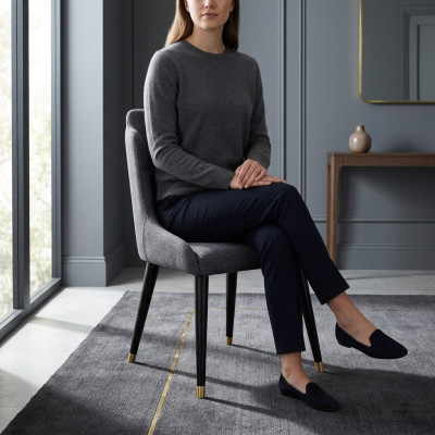 Sillas de lujo de diseño silla acolchada oficina asiento muebles nuevos comedor muebles de madera