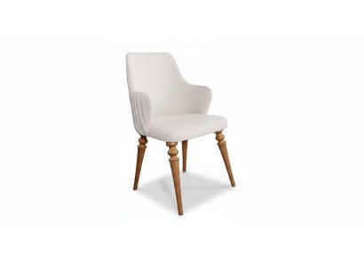 Silla Sillas Diseño de lujo Sillón Madera Tapizado Nuevo Moderno Muebles de comedor Madera