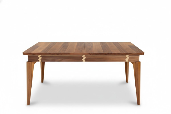 Mesas de comedor Mesas de madera Estilo italiano Muebles 160x90 Mesa de comedor de lujo nueva