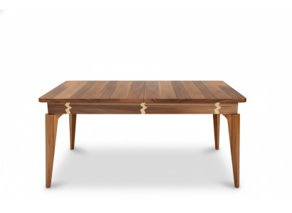 Mesas de comedor Mesas de madera Estilo italiano Muebles 160x90 Mesa de comedor de lujo nueva