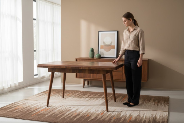 Mesas de comedor diseño madera muebles de lujo Italia mesa comedor madera comedores