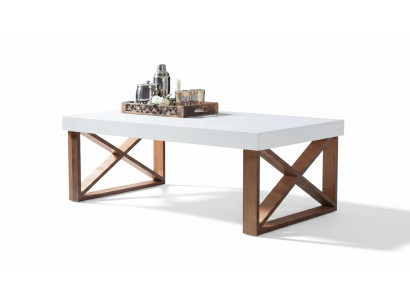 Mesa de centro mesa de café sala de estar blanco lujo mesas de centro diseño mesas de madera