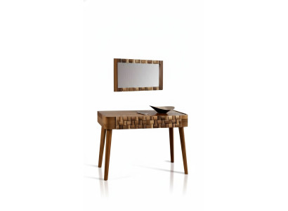 Mesa de consola Cómoda Muebles Estilo consola Mesita de tocador Estilo italiano Marrón