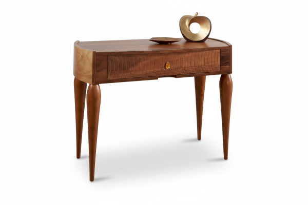Aparador Mesa auxiliar de madera Mesas auxiliares Mesa de pared Consola Muebles Consolas Marrón