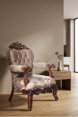 Sillón Trono Silla Sofá Sillas Barroco Muebles Mobiliario Terciopelo Oro