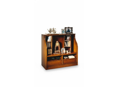 Muebles de salón Marrón armario de TV Lujosa cómoda marrón Armarios Estantes Madera