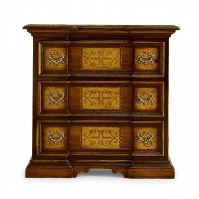 Muebles italianos marrones cómoda clásica de madera armarios muebles consolas
