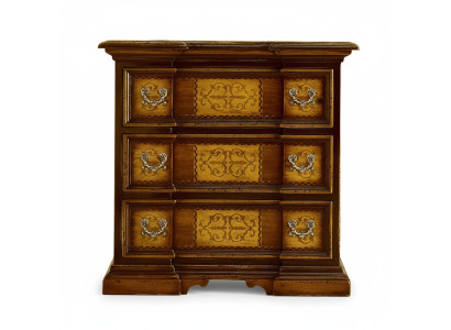 Muebles italianos marrones cómoda clásica de madera armarios muebles consolas