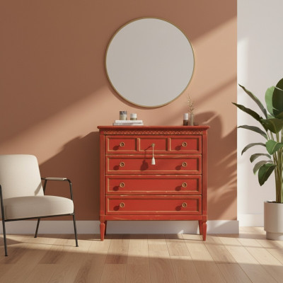 Mobiliario italiano aparador cómoda armario armario muebles macizos