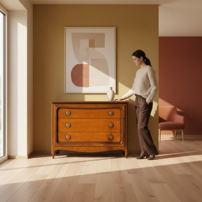Diseño cómodas Muebles italianos Cómoda de diseño para dormitorio con cajones