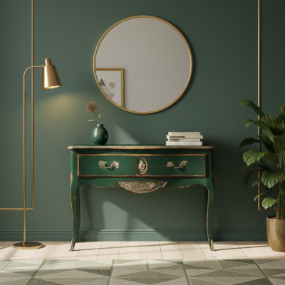 Diseño de mesa consola de lujo consola aparador cómoda aparador muebles de hotel nuevos.