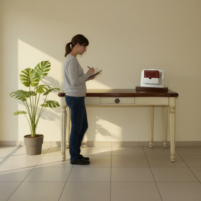 Consola de lujo Blanco Cómoda Mesa Consola Diseño Madera Mesa Consola Nueva