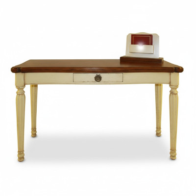 Consola de lujo Blanco Cómoda Mesa Consola Diseño Madera Mesa Consola Nueva