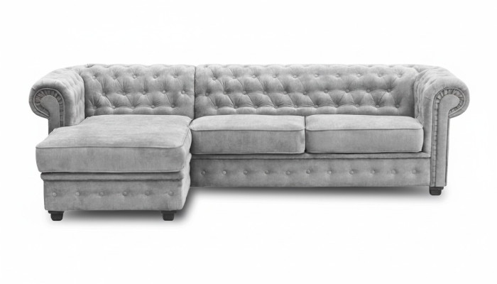 Sofá de esquina Chesterfield Sofá Sofá Muebles Sofás Sofás Esquineros
