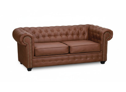 Sofá Chesterfield de tela gris Sofás Sala de estar Sofá Cojín Asiento Muebles