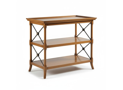 Soporte Estante Mesa auxiliar Muebles italianos Estante Madera Armarios Estantes Nuevo
