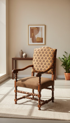Silla de comedor de lujo de madera Silla con respaldo de madera Sillas clásicas Silla de diseñador
