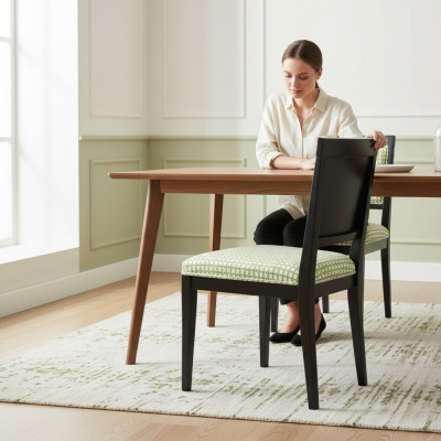 Comedor Silla de madera Italiano Diseño de muebles Clásicas butacas Silla de 1 plaza