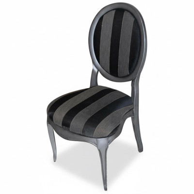 Sillas de comedor de diseño de lujo Silla con respaldo de madera maciza Silla de madera Muebles italianos Nuevos
