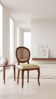 Silla de madera silla de comedor de lujo de madera nueva muebles sillas clásicas silla diseño