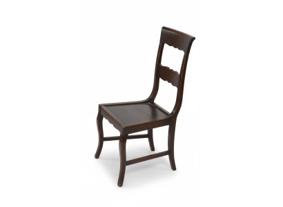 Silla de madera de diseño en comedor muebles de lujo color marrón nuevo