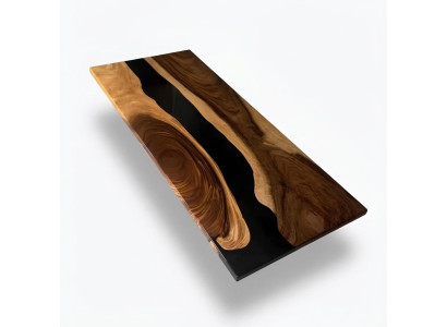 resina epoxi mesa de comedor madera real muebles macizos mesa de resina de epoxy muebles nuevos