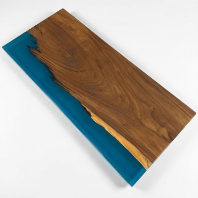 Epoxidharz Mesa de comedor River Table 200x90 Nueva Madera real Mesas Macizas Mesa de río