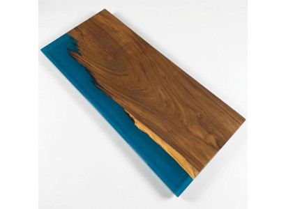 Epoxidharz Mesa de comedor River Table 200x90 Nueva Madera real Mesas Macizas Mesa de río