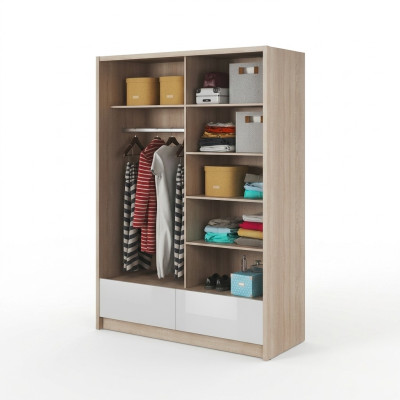 Estanterías multifunción armario estantería armarios de almacenamiento de 150 cm Nuevo perchero