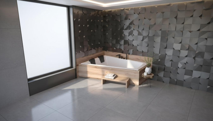 Bañera para 2 personas, bañera de esquina, baño, bañera empotrada de acrílico, diseño nuevo