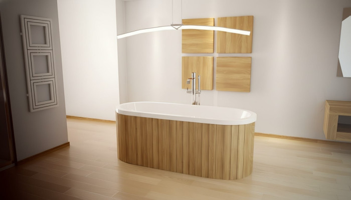 Baño de lujo rectangular independiente bañera bañeras de baño acrílico blanco ovalado.