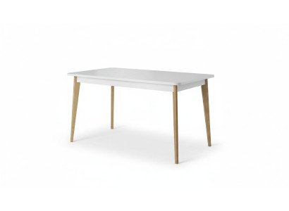 Mesa de comedor moderna de madera, mesa extensible de madera 140/180 cm para comedor.
