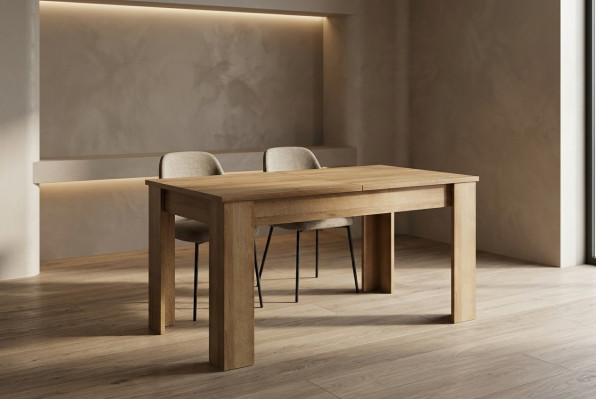 Mesa moderna de comedor de madera diseño mesa de madera decoración de sala de estar mesas de comedor