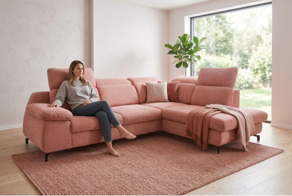 Sofá esquinero sofá con función de dormir sofá salón sofá rincón sofás