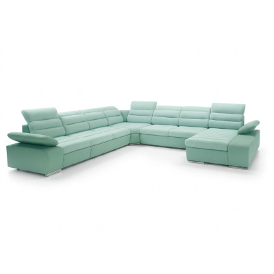 Sofá en forma de U, sofá esquinero con función de dormir, conjunto de sala de estar, sofá, sofás, sofás.