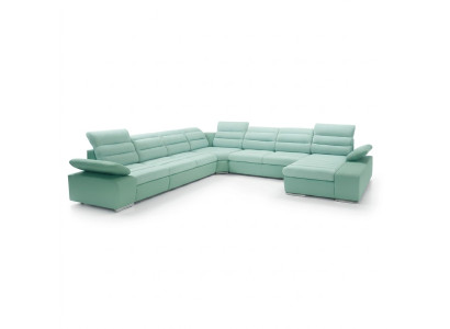 Sofá en forma de U, sofá esquinero con función de dormir, conjunto de sala de estar, sofá, sofás, sofás.