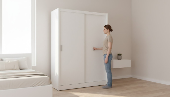 Estantes multiusos armario estantería de 150 cm. Armario de almacenamiento armario perchero nuevo.