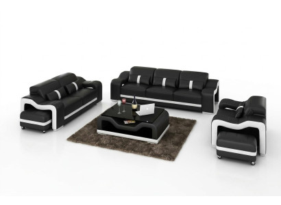 Conjunto de sofás sofá moderno asientos 3+1+1 Nuevo conjunto completo para sala de estar