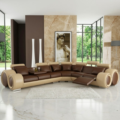 SOFÁ DE CUERO SOFÁ DE ESQUINA DISEÑO SOFÁ SOFÁ DE CUERO SOFÁ DE ESQUINA PAISAJE DE SALA NEGRO BLANCO