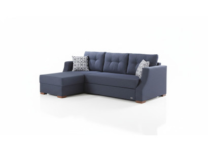 Sofá Sofá diseñado con función de cama Cofre de cama Sofá cama Sofá de esquina Sofá en forma de L
