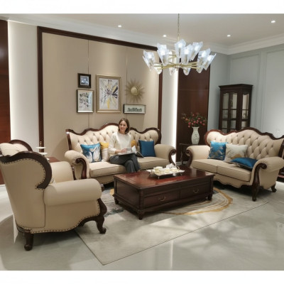 Sofá modular de 3+2+1 plazas, conjunto de asientos de diseño, sofás tapizados, sofás Chesterfield.