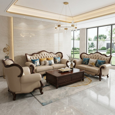 Sofá modular de 3+2+1 plazas, conjunto de asientos de diseño, sofás tapizados, sofás Chesterfield.