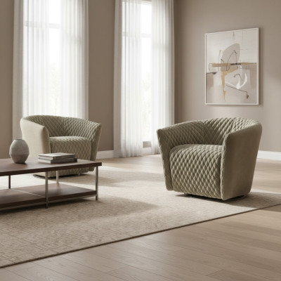 Silla Asiento Asiento Diseño Sala de estar Tapizado Madera Tapizado Moderno Lujo Gris Nuevo