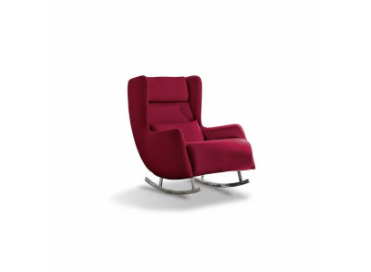 Sillón de lujo tapizado, estilo italiano de lujo, madera maciza, muebles modernos de una plaza.