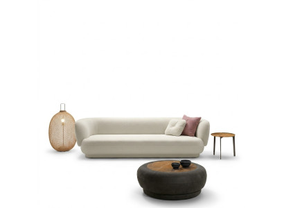 Sofá de tres plazas de lujo blanco Sofás de diseño de 3 plazas Sofá de diseño moderno Muebles de diseño Sofás
