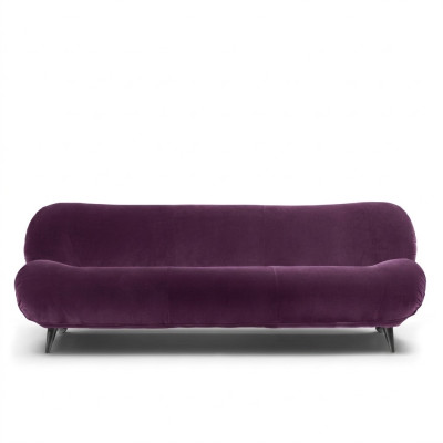 Prianera Sofá de lujo de 3 plazas Sofás Asientos Tela Diseño Sofá Muebles Estilo Textil Nuevo
